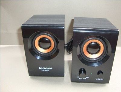 工厂批发 联想LX-608木质迷你音箱，小身材大音质